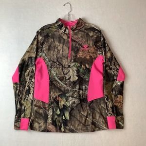 Mossy Oak Pink and Camouflage Sweatshirt